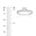 thumbnail image 5 of 1.00 CT. T.W. Princess Cut Solitaire Diamond Ring in 18K Gold, 5 of 6
