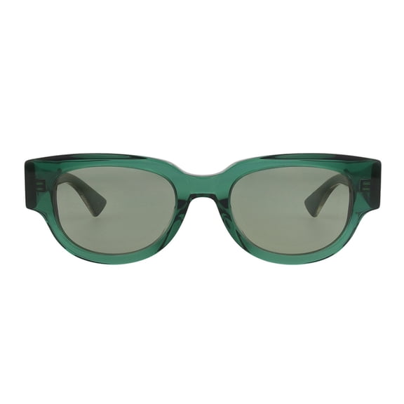 Bottega Veneta BV1278SA Round Recycled Acetate Sunglasses