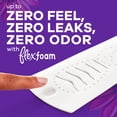 thumbnail image 4 of Always Radiant FlexFoam Overnight Pads, Unscented, Size 4, 48 ct., 4 of 10