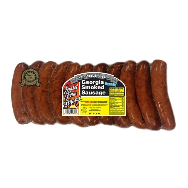 Sunset Farm Foods Original Mild Smoked Sausage, 5 lbs.
