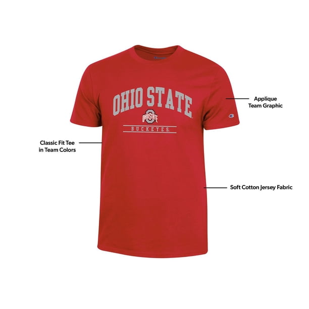 Champion NCAA Ohio State Buckeyes Short Sleeve T-Shirt - Samsclub.com