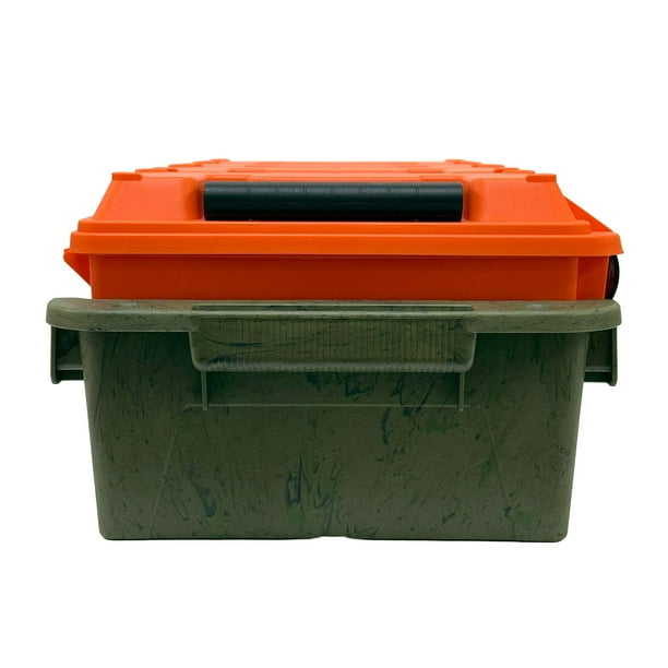 Member's Mark Multi-Use Storage Bins Camo & Orange, 7.5