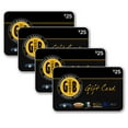 thumbnail image 1 of Gordon Biersch Brands $100 Value Gift Card Multi-Pack, 4 x $25, 1 of 3