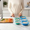 thumbnail image 7 of Rubbermaid 100-Piece TakeAlongs Meal Prep Food Storage Containers Set, Choose Color, 7 of 9