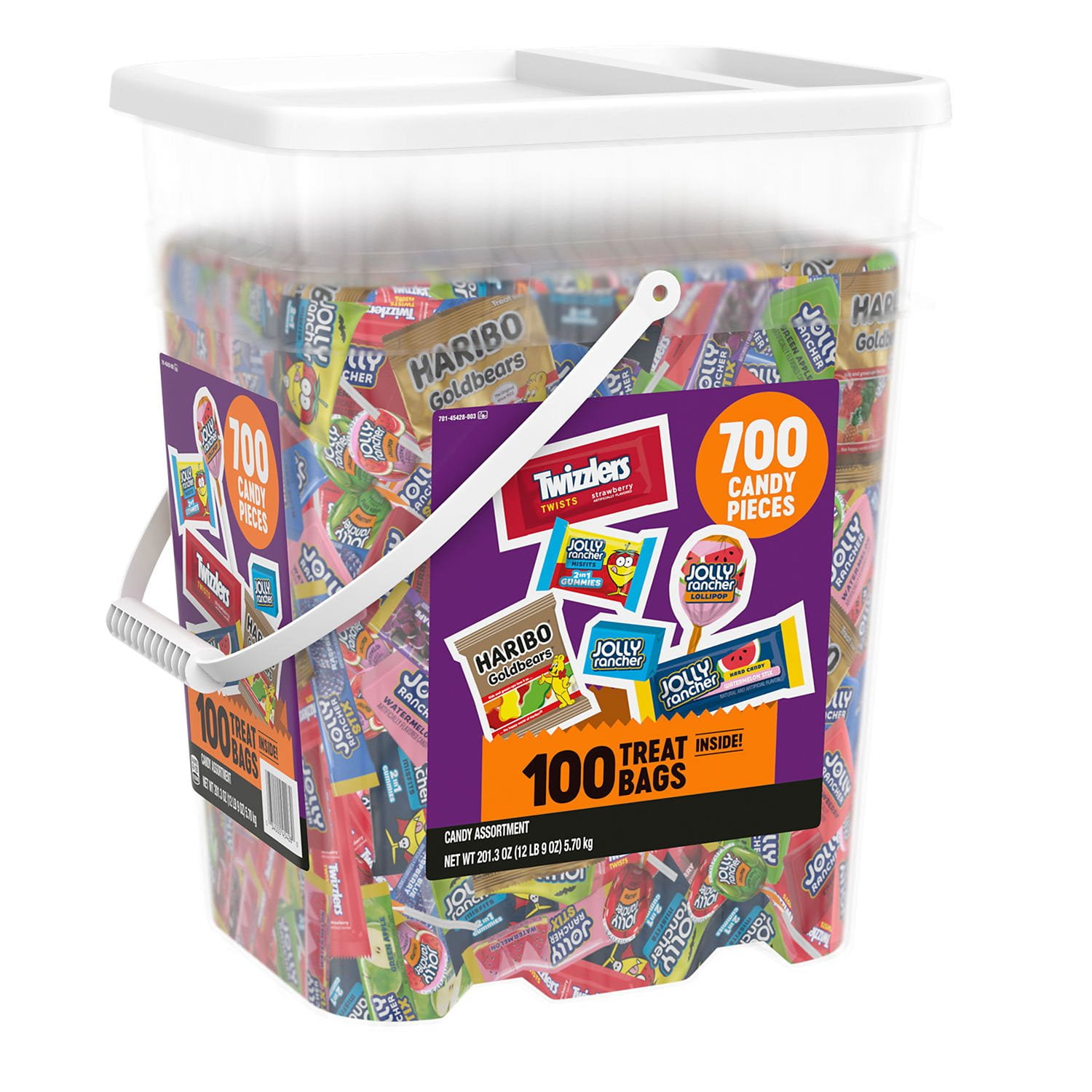 Hershey Halloween Assorted Fruit Flavored Candy, 700 pcs