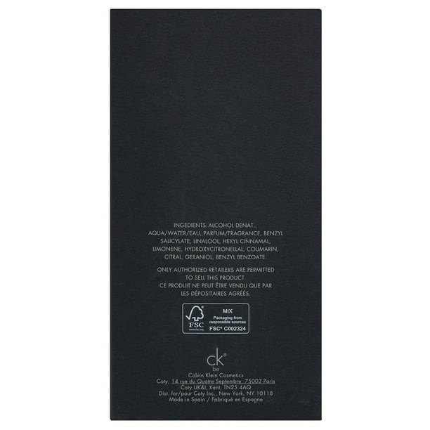 Calvin Klein CK Be Eau de Toilette, 6.7 fl oz