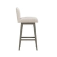 thumbnail image 9 of HH2 Home Upholstered Key Back Wood Adjustable Height Swivel Bar Stool, 9 of 20