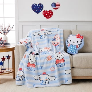 Americana 2-Piece Licensed Character Pillow and Silk Touch Throw Set, 60"x70"