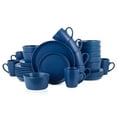 thumbnail image 1 of Stone Lain Michelle Stoneware 32-Piece Round Dinnerware Set, 1 of 9