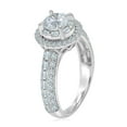 thumbnail image 2 of 1.95 CT. T.W. Round Cut Halo Diamond Ring in 14K Gold, 2 of 4
