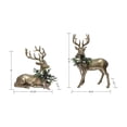 thumbnail image 3 of Member's Mark Holiday Deer Décor, Set of 2, 3 of 5