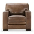 thumbnail image 5 of Emery Top-Grain Leather Arm Chair, Assorted Colors, 5 of 7