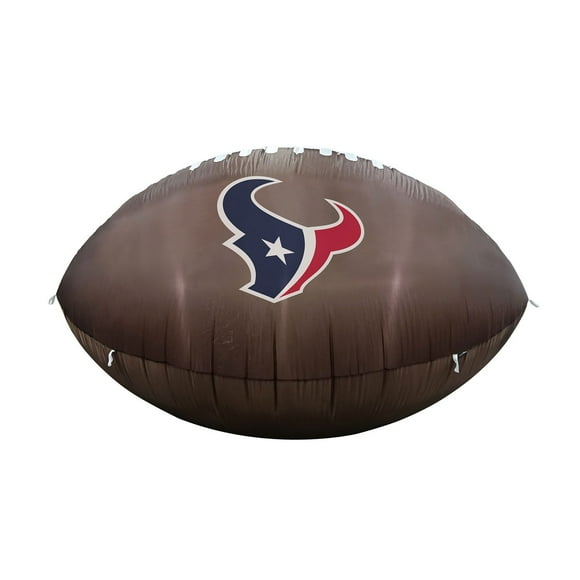 Logo Brands Houston Texans Pre-Lit 10'x6' Inflatable Football