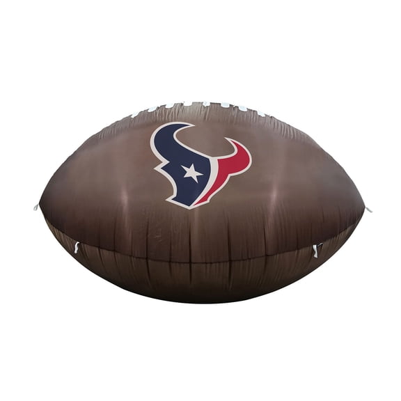 Logo Brands Houston Texans Pre-Lit 10'x6' Inflatable Football