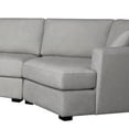 thumbnail image 6 of Elliot Stain-Resistant Fabric Cuddler Sectional, Assorted Colors, 6 of 11