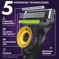 thumbnail image 2 of Gillette Labs Official Vikings Licensed Men's Razor, Handle + 8 Cartridges, 2 of 10