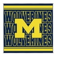 thumbnail image 1 of Logo Brands Michigan Wolverines 106"x106" Rally Mat, 1 of 8