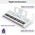 thumbnail image 5 of Yamaha 61-Key Lighted Portable Keyboard (EZ-300AD), 5 of 5