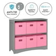 thumbnail image 5 of RiverRidge Horizontal Bookcase with 6 Bins, Assorted Shelf and Bin Colors, 5 of 6