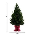 thumbnail image 4 of Member's Mark 48" Pre-Lit Topiary in Red Bow Container, 4 of 5