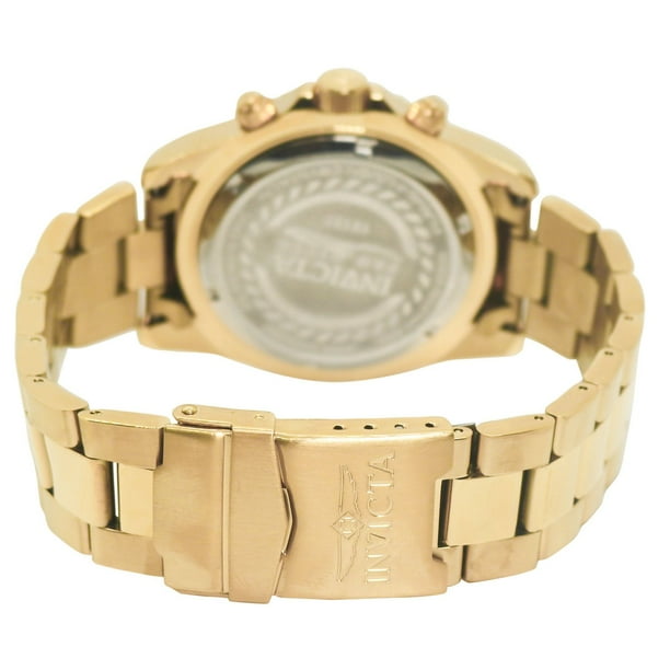 Invicta Men's Pro Diver Quartz 43.5mm Gold, Blue Dial - Samsclub.com