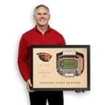 thumbnail image 4 of YouTheFan Oregon State Beavers 25-Layer Football Stadium View 3D Wall Art, 4 of 5