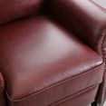 thumbnail image 7 of Braxton Bonded Leather Pushback Recliner Chair, 7 of 12
