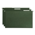 thumbnail image 4 of Smead 1/3 Cut Adjustable Positions Hanging File Folders, Green Legal, 25ct., 4 of 4