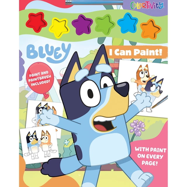 Bluey Colortivity: I Can Paint!