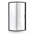 thumbnail image 1 of Breeze 32” x 32” x 77” Corner Shower Kit with Clear Glass, Walls, Base and Hardware, 1 of 18