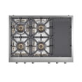 thumbnail image 10 of FORNO Spezia Pro Style Gas Range Top with Cast Iron Grates, 10 of 13