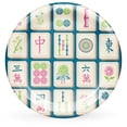 thumbnail image 1 of Artstyle Mahjong Dessert Paper Plates, 7 in., 85 ct., 1 of 8