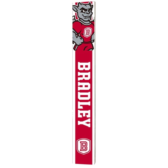 NCAA 8" x 60" Reversible Porch Greeter Sign