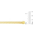 thumbnail image 3 of Miami Cuban Chain Bracelet in 14K Gold, 3 of 5