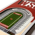 thumbnail image 3 of YouTheFan Washington State Cougars 6"x19" 3D Stadium View Banner, 3 of 6
