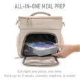 thumbnail image 2 of Bentgo Prep Deluxe Bag and Bentgo 60-Piece Meal Prep Container Set, 2 of 7