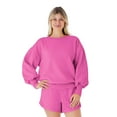 thumbnail image 1 of Member's Mark Women's Cozy Crewneck Sweatshirt, 1 of 9