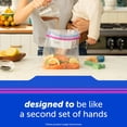 thumbnail image 5 of Ziploc Storage Quart Bags with New Stay Open Design, 216 ct., 5 of 7