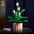 thumbnail image 2 of LEGO Botanicals Peace Lily Flower Room Decor Building Set, 474 pc., 2 of 6