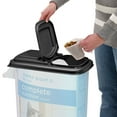 thumbnail image 2 of Buddeez Food Storage and Dispenser, Black, 32 qt., 2 of 3