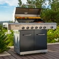 thumbnail image 2 of Nexgrill 6-Burner Dual Fuel Gas Grill with Sear Burner, 2 of 16