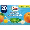 thumbnail image 5 of Dole Fruit Bowls Cherry Mixed Fruit in 100% Juice 4 oz., 20 pk., 5 of 9