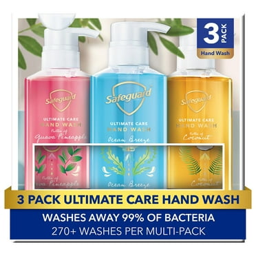 Safeguard Ultimate Care Hand Wash, Variety Pack, 15.5 fl. oz., 3 pk.