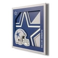 thumbnail image 1 of YouTheFan NFL 12” x 12” 3D Logo Wall Art, 1 of 5