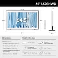 thumbnail image 4 of SAMSUNG 65” Class The Frame Pro Series LS03HW Neo QLED 4K Vision AI Smart Tizen TV, 4 of 14