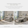 thumbnail image 3 of Member's Mark Sinclair Twin Sleeper Accent Chair, 3 of 10