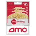 thumbnail image 1 of AMC Movie Theatres $45 Gift Card Multi-Pack, 3 x $15, 1 of 1