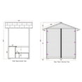 thumbnail image 6 of Maxxus Steam/Infrared 5-Person Outdoor Sauna, 6 of 7