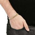 thumbnail image 4 of 7.9MM Curb Link Men's Bracelet in 14K Yellow Gold, 4 of 4