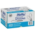 thumbnail image 3 of Hefty White Plastic Spoons, 600 ct., 3 of 4